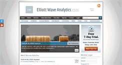 Desktop Screenshot of elliottwaveanalytics.com